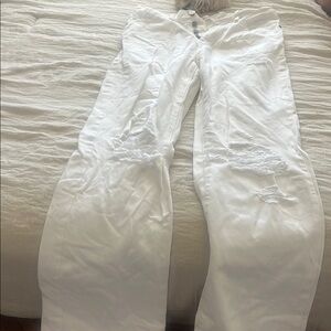 KanCan White Boot Cut Pants